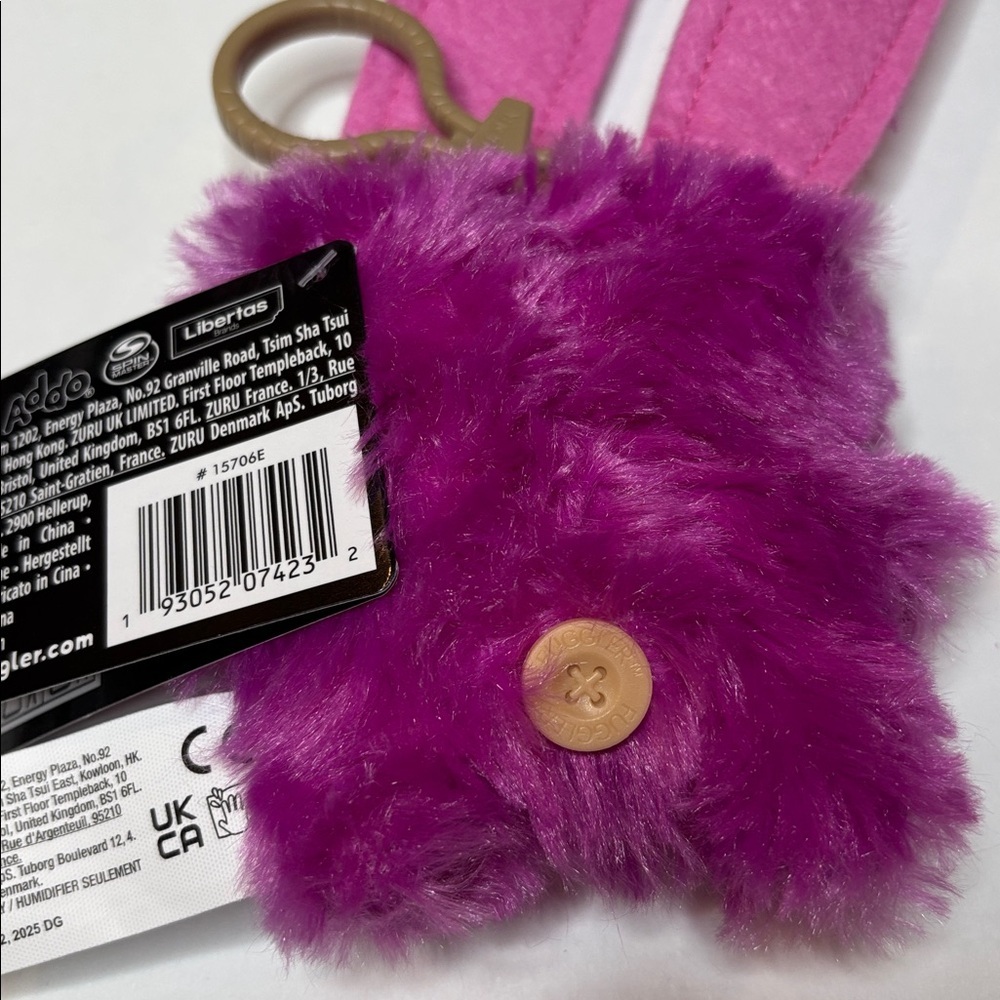 NEW Fuggler Key Ring Collectible 5" Monster Plush Keychain, Lord Long Ears - Picture 11 of 11